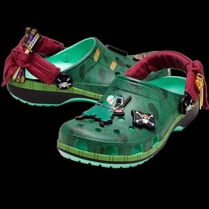🔥Crocs Shoes x ONEPIECE Zoro Men's Size10 CONFIRMED ORDER SHIP FAST -NEW IN BOX
